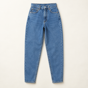 Jean mom azul