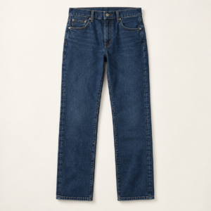 Jean recto azul